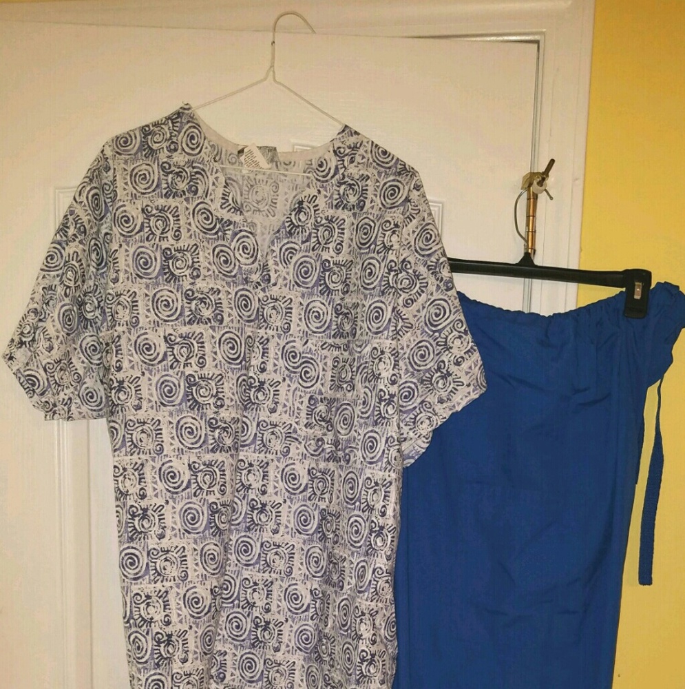 2 piece nurse uniform